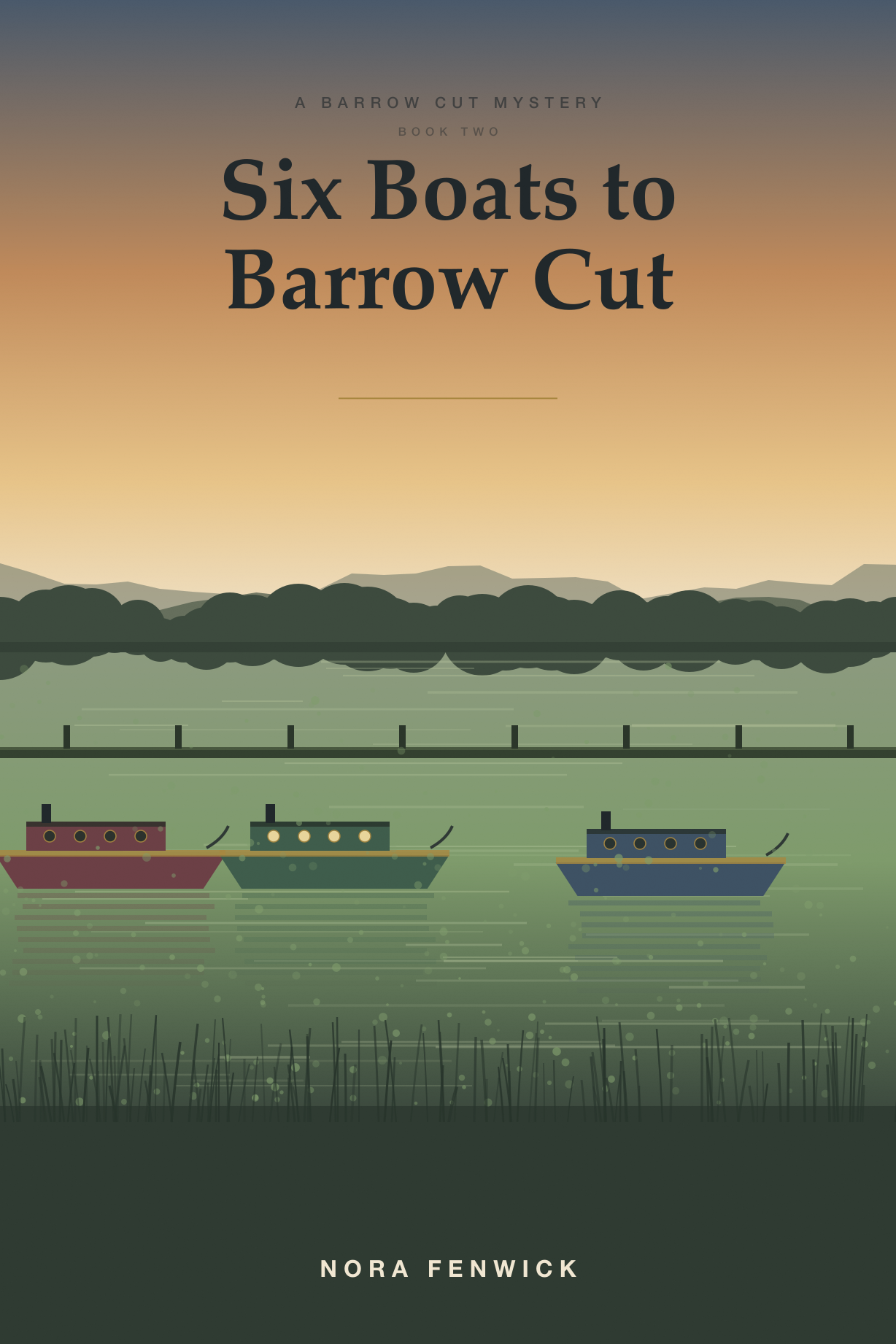 Cover of Six Boats to Barrow Cut by Nora Fenwick